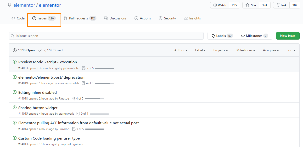 GitHub-Probleme