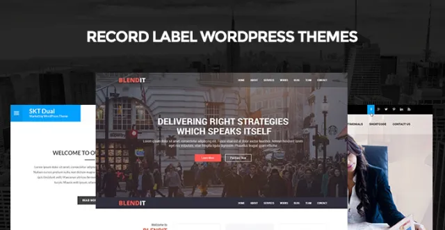 Thèmes WordPress pour maisons de disques