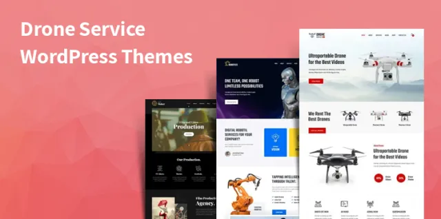 无人机服务 WordPress 主题