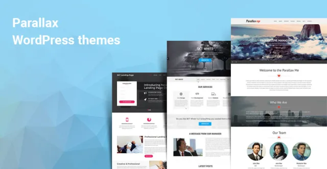 視差 WordPress 主題
