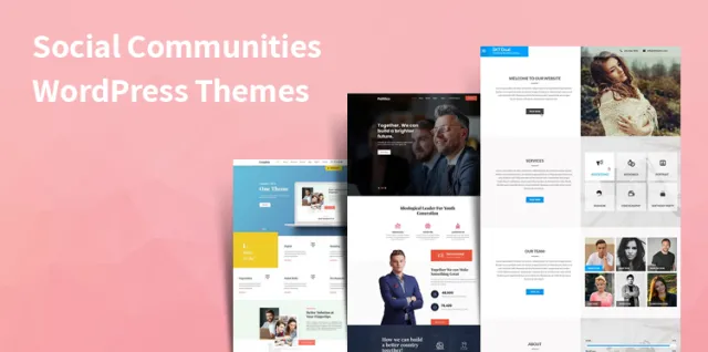 Темы WordPress для социальных сообществ
