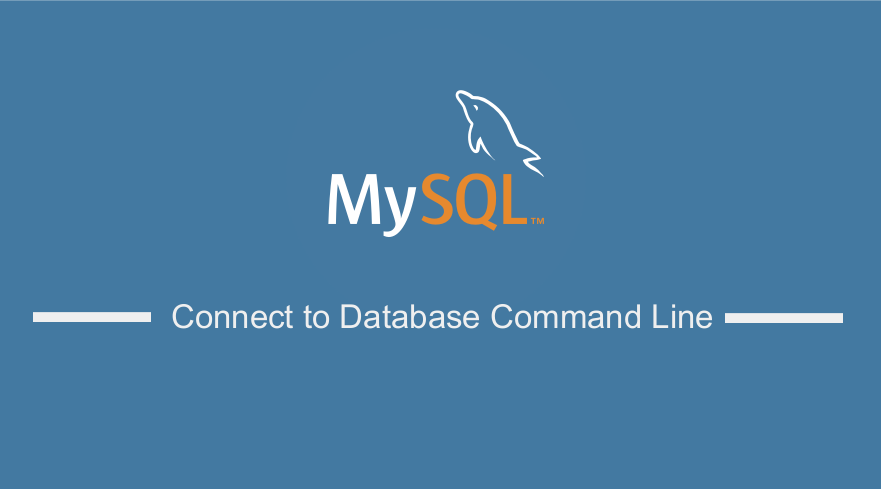 MySQL Connect to Database-Befehlszeile