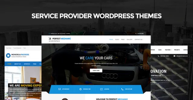 服務提供商 WordPress 主題