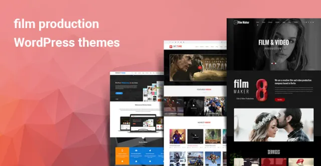 tema produksi film WordPress