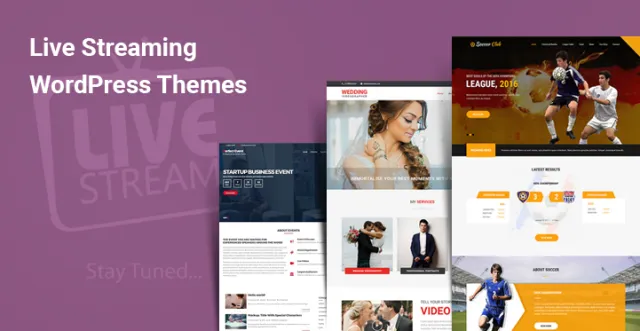 直播 WordPress 主题