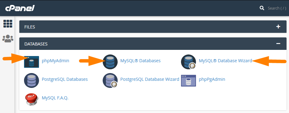 Namecheap Hébergement mutualisé Emplacement de la base de données WordPress