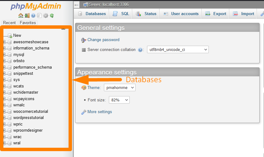 Exportation de la base de données WordPress - Exportation -1
