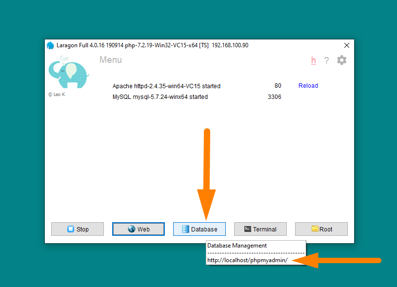 Connexion à la base de données WordPress avec PHPMyAdmin -0