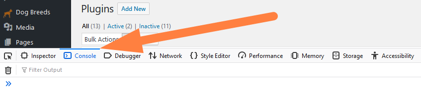 wordpress admin css ne se charge pas