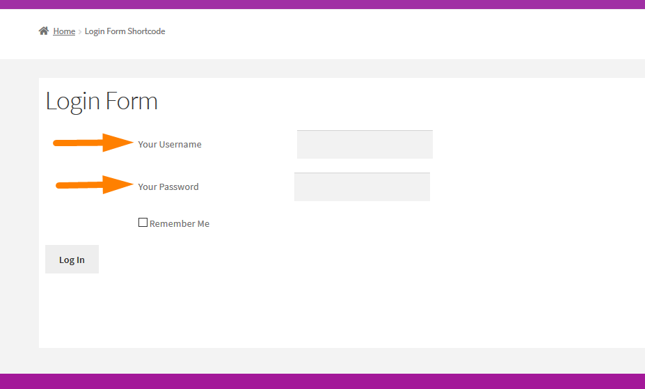 Criar página de login no WordPress sem modelo de página de login de plug-in