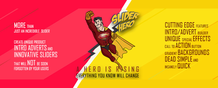 Slider Hero Responsive Slider