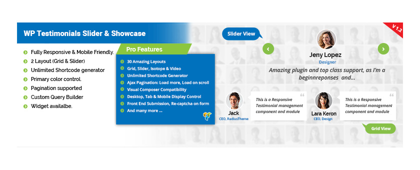 Testimonial Slider Plugin