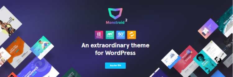 Tema WordPress Monstroid2