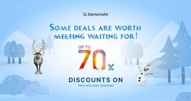 Elementskit 假日特卖