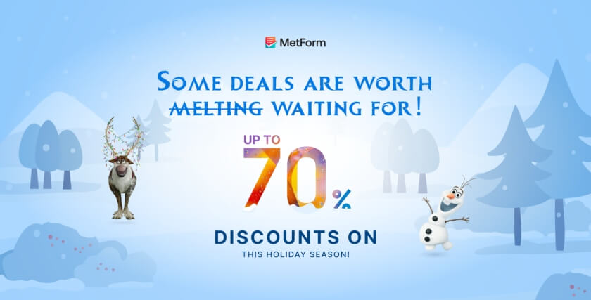 Metform 圣诞特卖