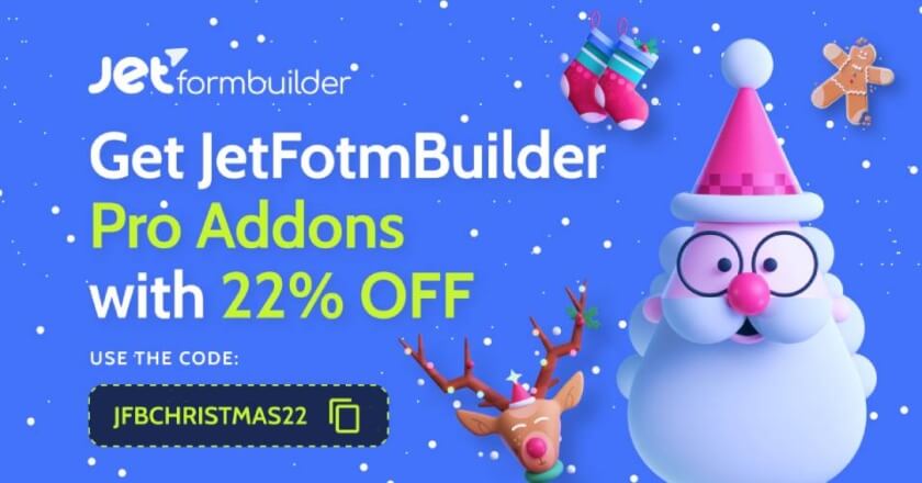 JetFormBuilder 圣诞特卖