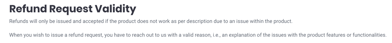 退款申请有效期