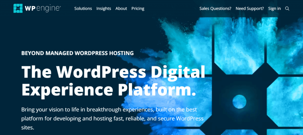 WP Engine：以 WordPress 為中心的託管主機