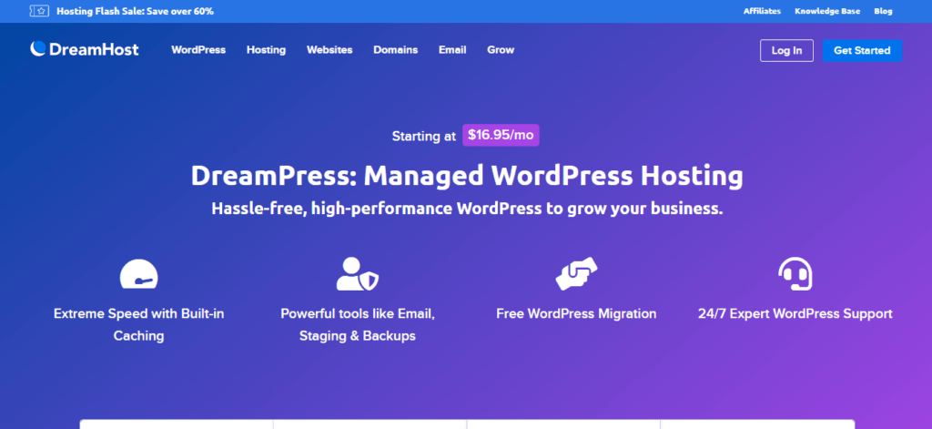 DreamPress 託管 WordPress 託管