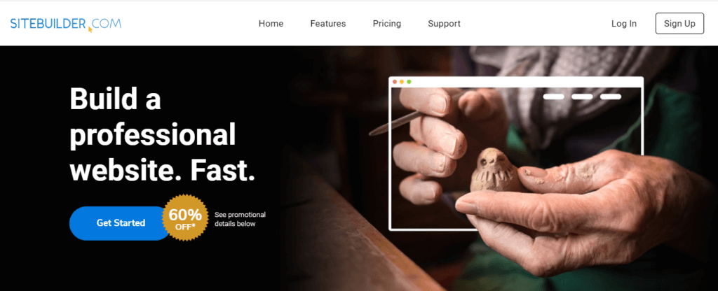SiteBuilder - Najlepszy kreator stron internetowych typu „przeciągnij i upuść”