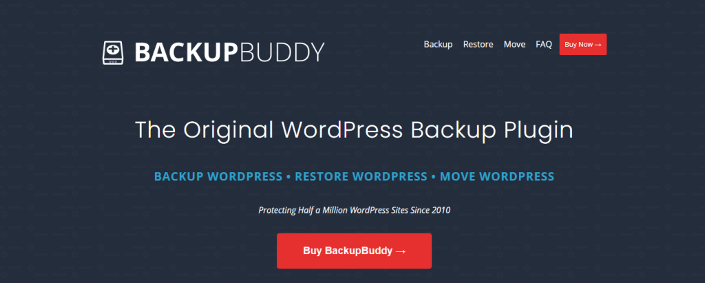 Wtyczka do tworzenia kopii zapasowych BackupBuddy WordPress według itheme