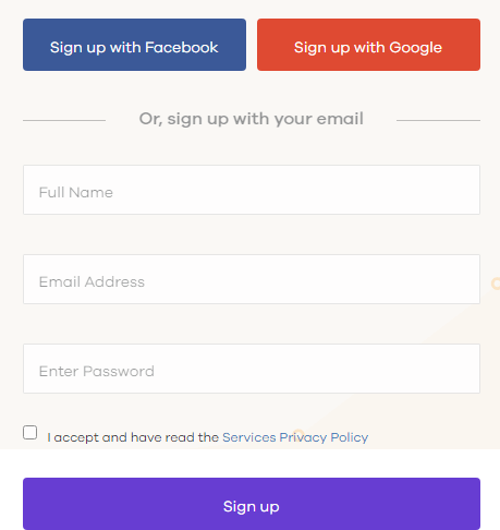 Erstellen Sie Ihr Flyout-Konto
