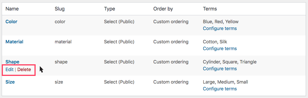 Bildattribut bearbeiten