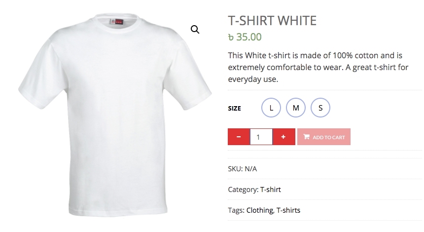 Variationsmuster für WooCommerce-Etiketten