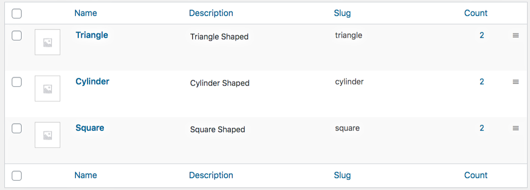 Begriffsliste für Bildvariationen