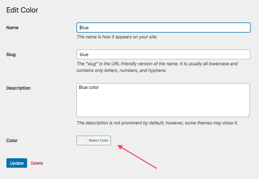 Farbmodus bearbeiten