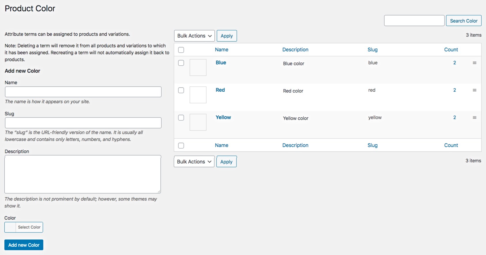 Seite „Bedingungen konfigurieren“.