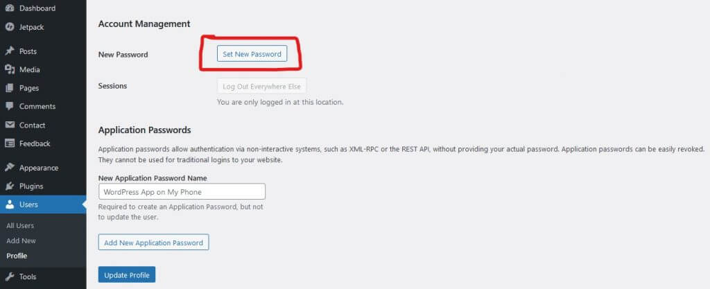 Réinitialisez votre mot de passe