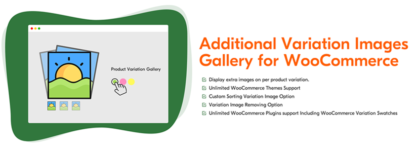 Variantes supplémentaires du produit WooCommerce Galerie d'images