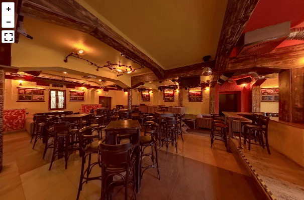 Visite virtuelle du pub gastronomique Klubar