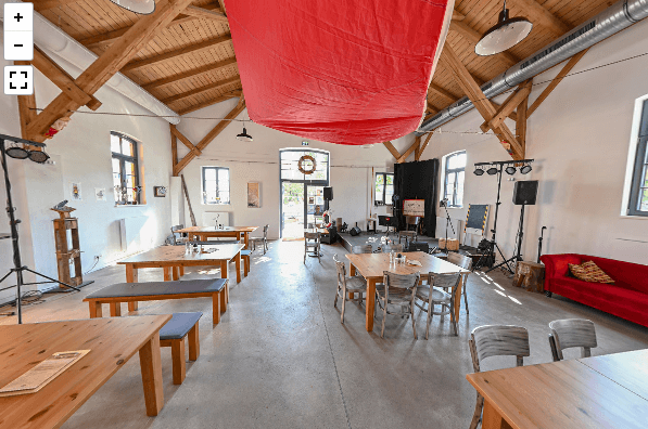 Visite du centre culturel Fischhalle