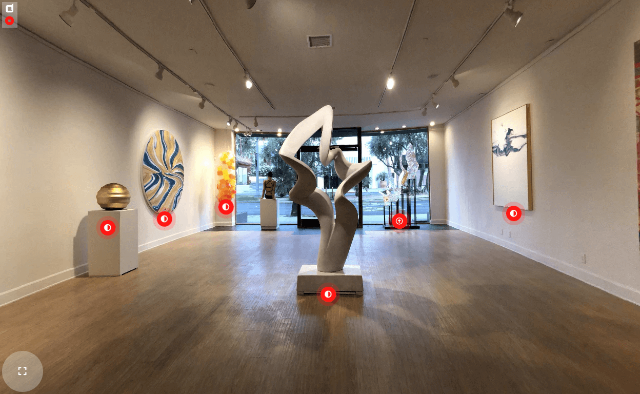 Visite virtuelle de l'exposition Melissa Morgan