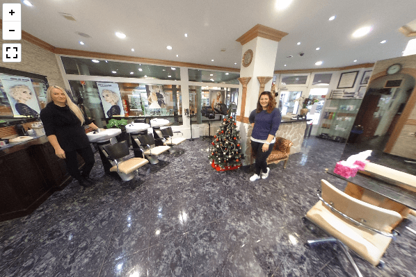 Salon de coiffure créatif