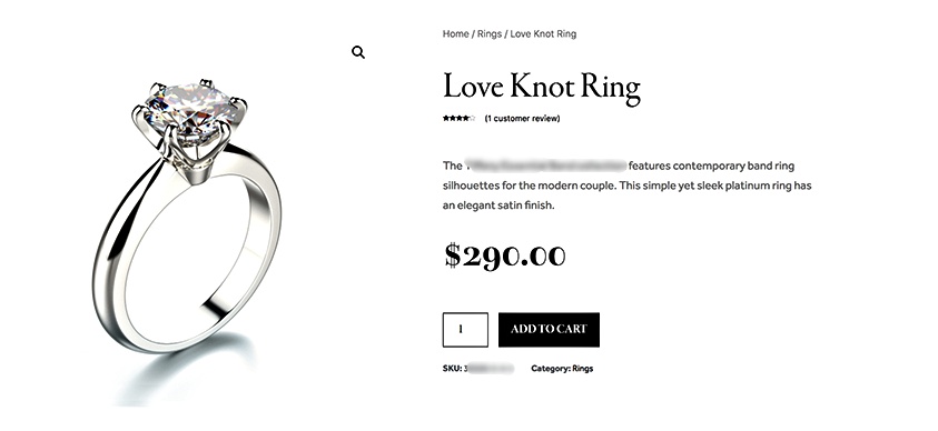 Esempio di modello Elementor