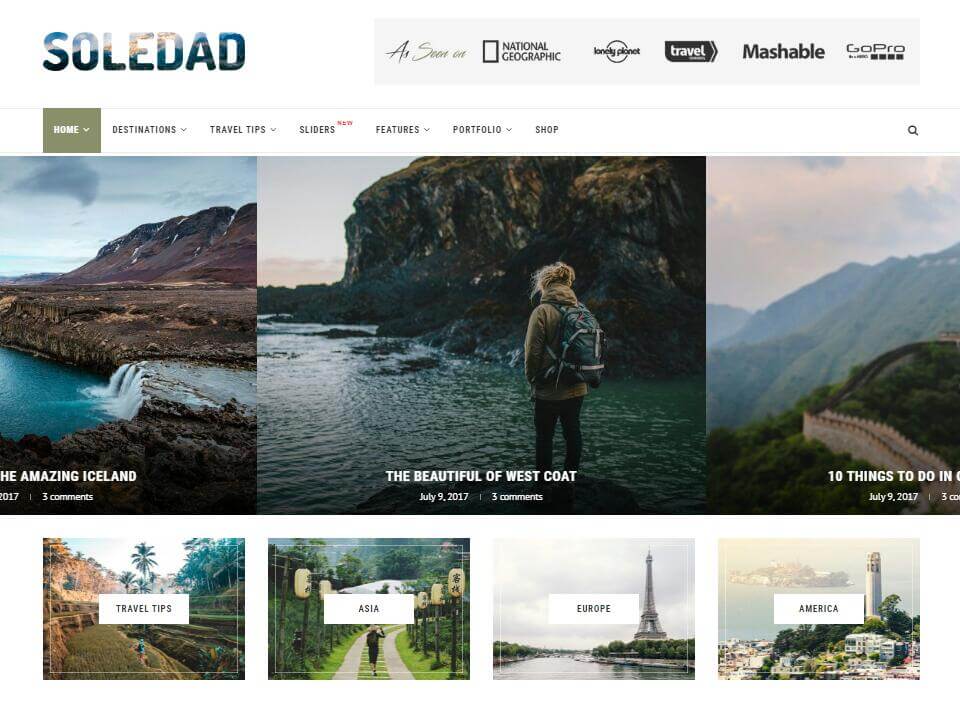 Motyw bloga podróżniczego Soledad