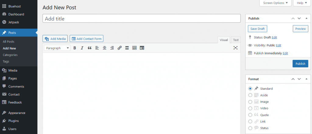 Aggiungi un nuovo post