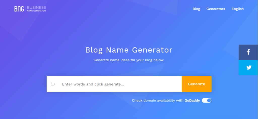 Strumento per la generazione del nome dell'attività