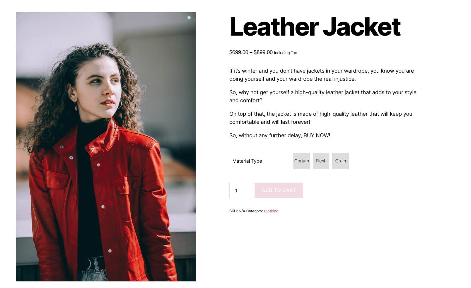 Contoh Variasi Tombol untuk WooCommerce
