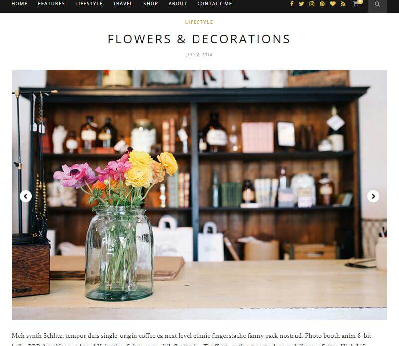 Hemlock - Tema Blog WordPress yang Responsif