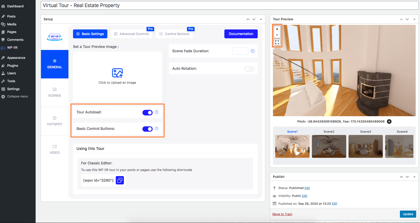 虚拟游览自动加载和基本控制
