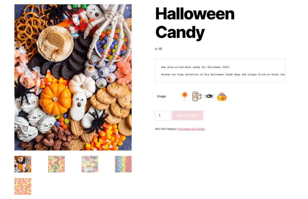 contoh variasi permen