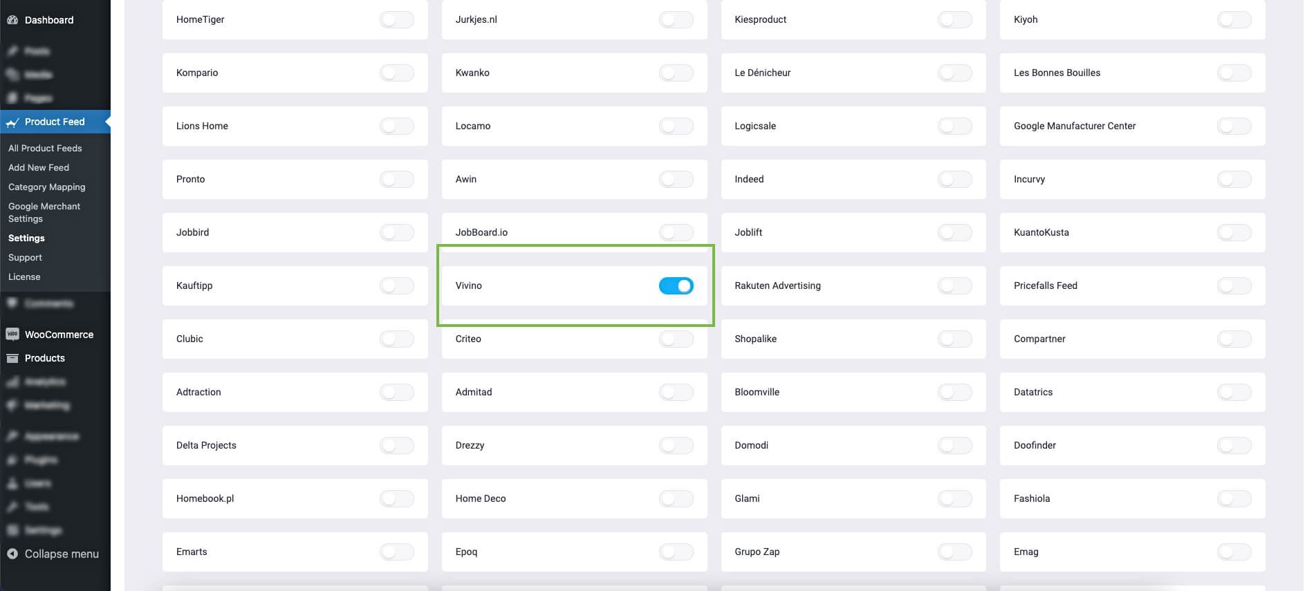 Aktifkan Jenis Pedagang Vivino