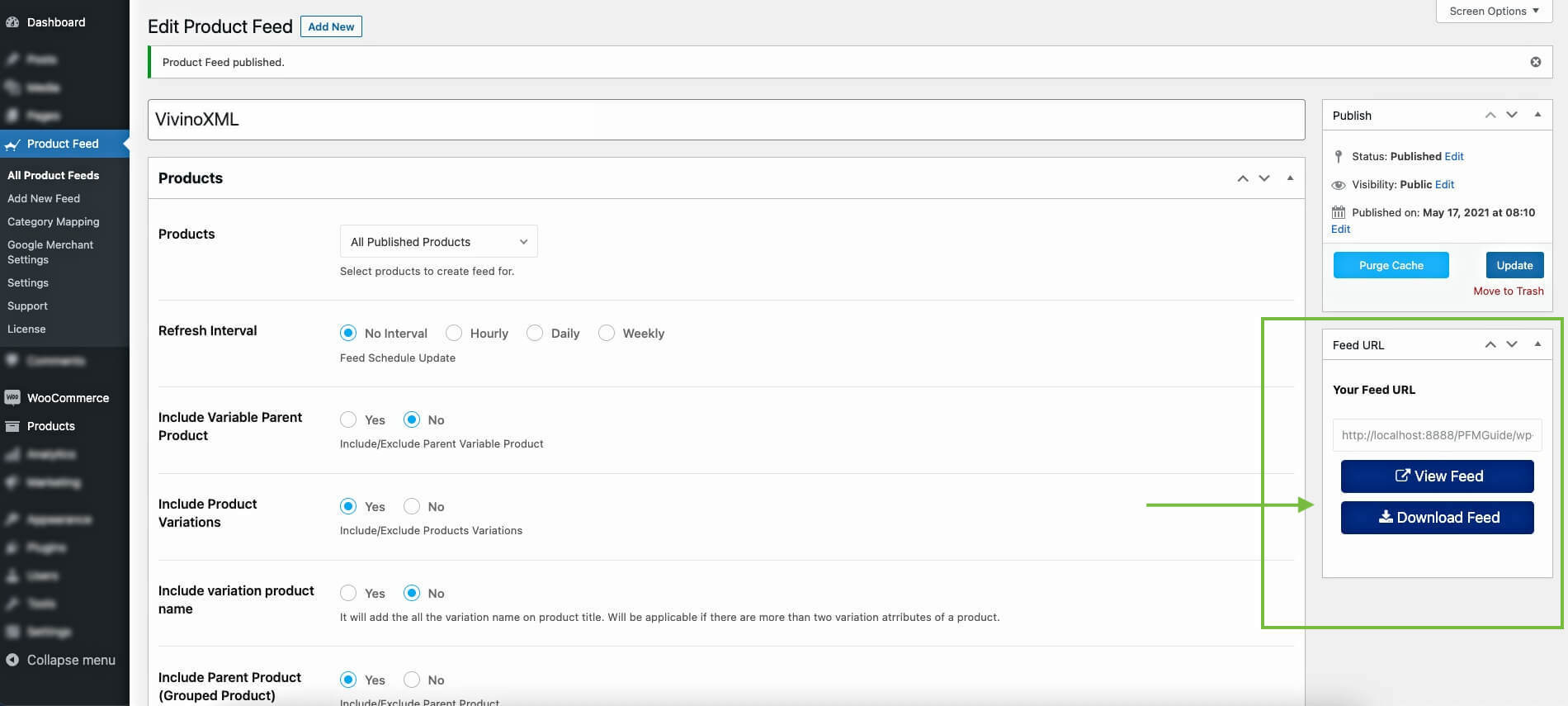 Lihat atau Unduh umpan produk Vivino