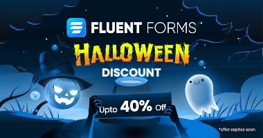 Bentuk Lancar Spanduk Diskon Halloween