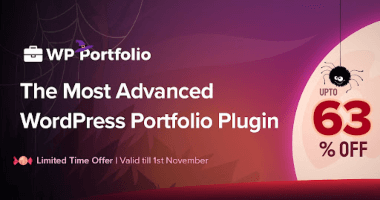 WP Portofolio Diskon Halloween