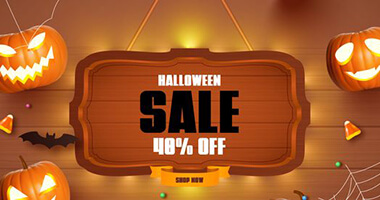 Diskon Halloween Hashtheme